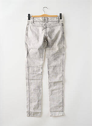Jeans coupe slim taille basse taille basse gris IKKS femme