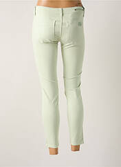 Jeans coupe slim vert CORLEONE pour femme seconde vue