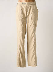 Pantalon droit beige SALT & PEPPER pour femme seconde vue