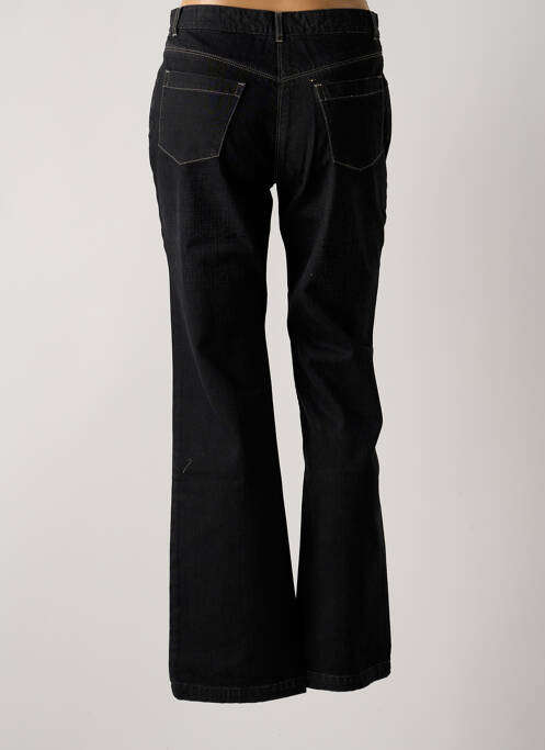 Jeans coupe droite noir CASAGRANDE pour femme