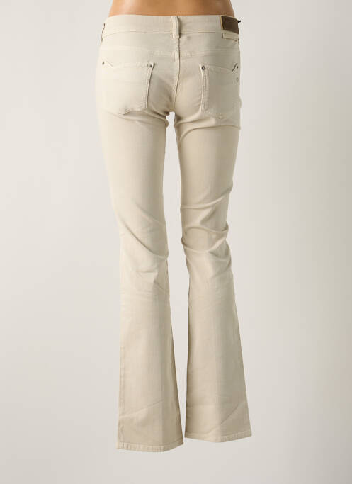 Jeans coupe slim beige NFY pour femme