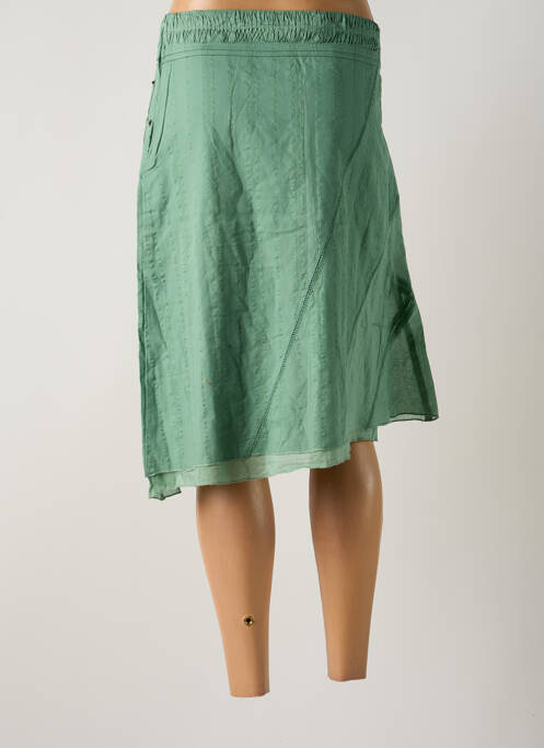 Jupe mi-longue vert 2 TWO pour femme
