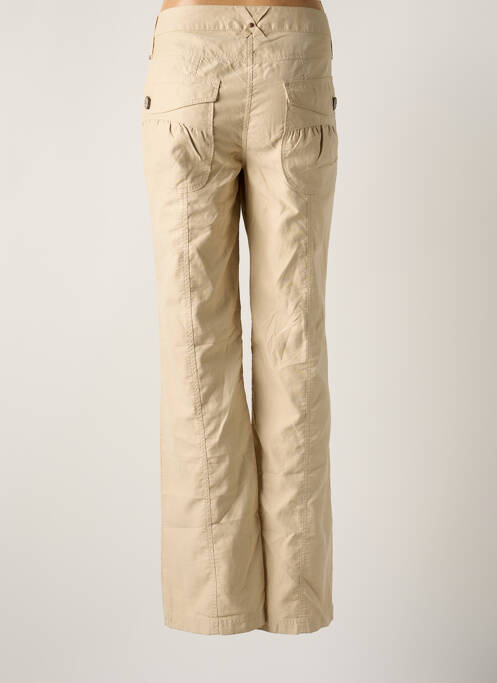 Pantalon droit beige SALT & PEPPER pour femme