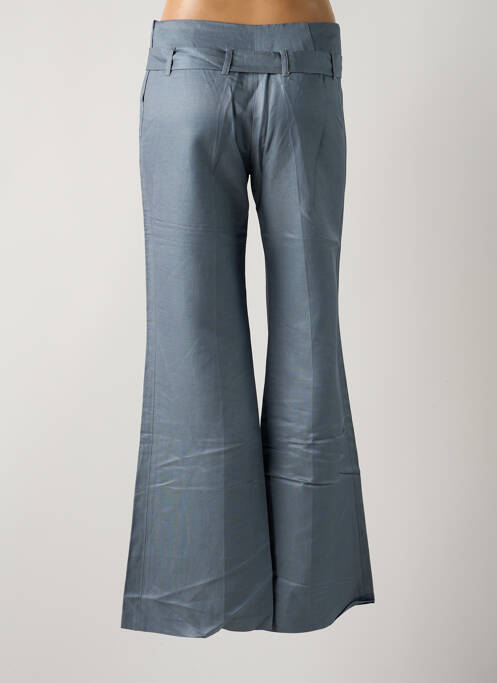Pantalon flare bleu LOLA pour femme