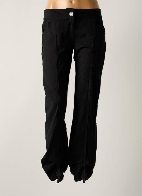 Pantalon slim noir OHDD pour femme