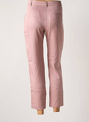 Pantalon 7/8 taille haute taille haute rose SAMSOE & SAMSOE femme
