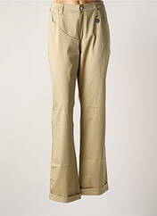 Pantalon droit beige ARMANI pour femme seconde vue