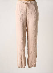 Pantalon droit rose REIKO pour femme seconde vue