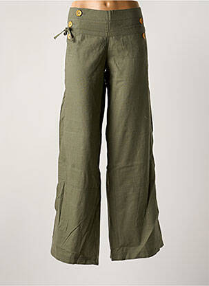 Pantalon large vert KANA BEACH pour femme