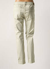 Pantalon slim beige NFY pour femme seconde vue