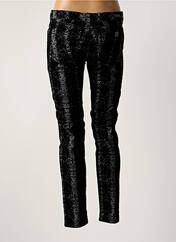 Pantalon slim noir CORLEONE pour femme seconde vue
