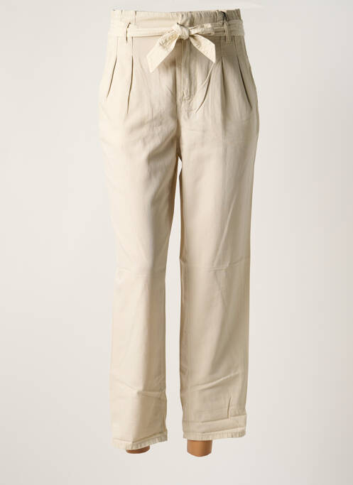 Pantalon 7/8 beige SET pour femme