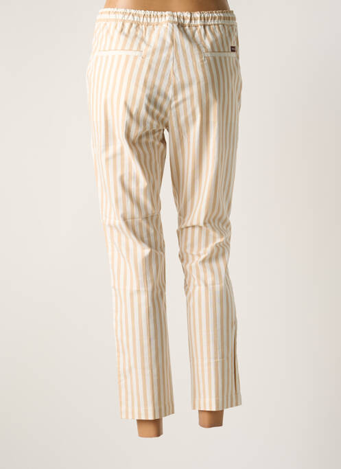 Pantalon 7/8 beige TRUE NYC pour femme