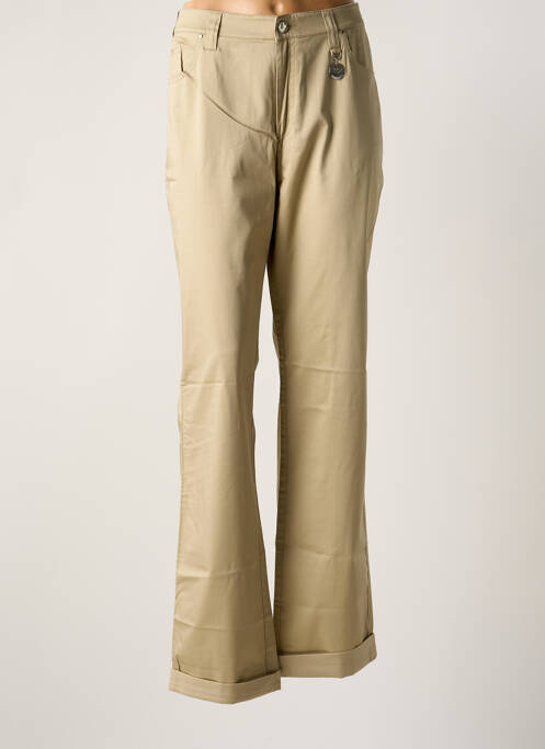 Pantalon droit beige ARMANI pour femme