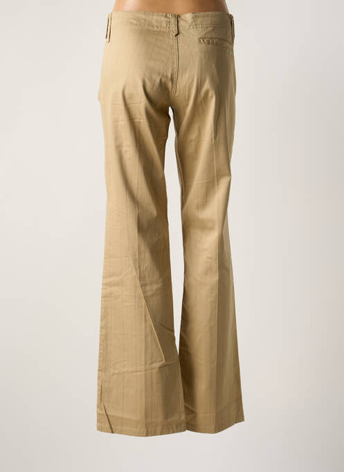 Pantalon droit beige FREEMAN T.PORTER pour femme