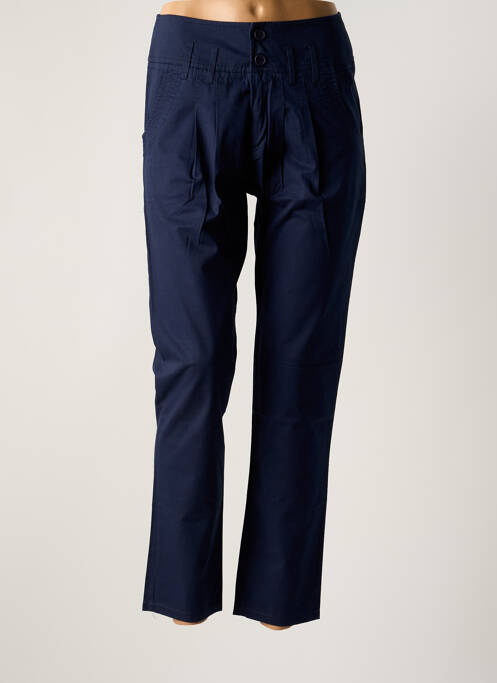 Pantalon droit bleu 2 TWO pour femme