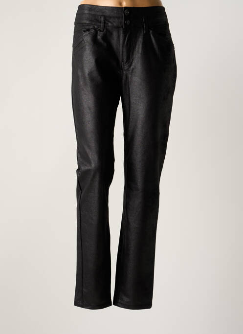 Pantalon slim noir FIVE pour femme