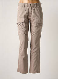 Pantalon cargo coupe droite taille normale gris MY PANTS femme