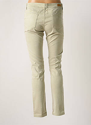Pantalon slim stretch taille normale beige MAYJUNE femme