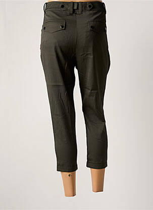 Pantacourt taille haute taille haute vert DIESEL femme