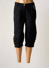 Pantacourt stretch taille normale noir JOST femme