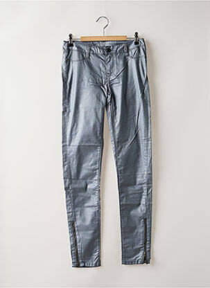 Pantalon slim stretch taille normale bleu TEDDY SMITH femme