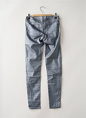 Pantalon slim stretch taille normale bleu TEDDY SMITH femme