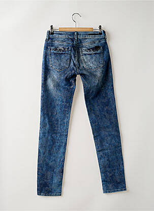 Jeans coupe slim stretch taille normale bleu CORLEONE femme