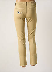 Pantalon 7/8 beige FIVE pour femme seconde vue