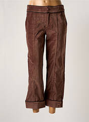 Pantalon 7/8 marron DIPLODOCUS pour femme seconde vue