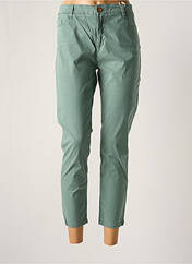 Pantalon 7/8 vert MAYJUNE pour femme seconde vue