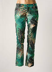 Pantalon chino vert PLEASE pour femme seconde vue