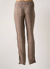 Pantalon droit gris ONE STEP pour femme seconde vue