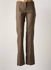 Pantalon droit marron ARMANI pour femme seconde vue