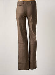 Pantalon droit marron ARMANI pour femme seconde vue