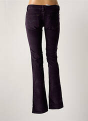 Pantalon droit violet DIESEL pour femme seconde vue