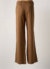 Pantalon large marron SALT & PEPPER pour femme seconde vue