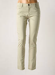 Pantalon slim beige MAYJUNE pour femme seconde vue