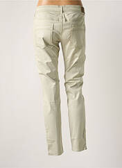 Pantalon slim beige NFY pour femme seconde vue