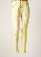 Pantalon slim jaune CIRCLE OF TRUST pour femme seconde vue