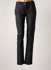 Pantalon slim noir SALT & PEPPER pour femme seconde vue