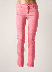 Pantalon slim rose REIKO pour femme seconde vue