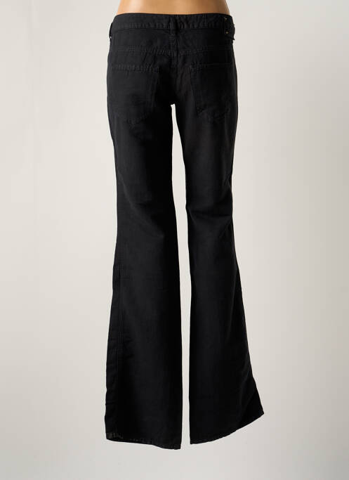Pantalon flare taille basse taille basse noir DIESEL femme