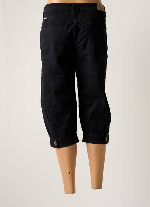 Pantacourt stretch taille normale noir JOST femme