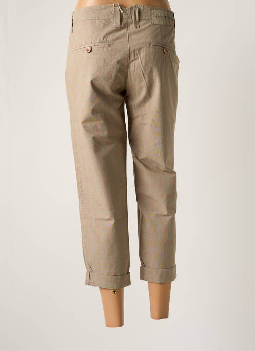 Pantacourt beige FREEMAN T.PORTER pour femme