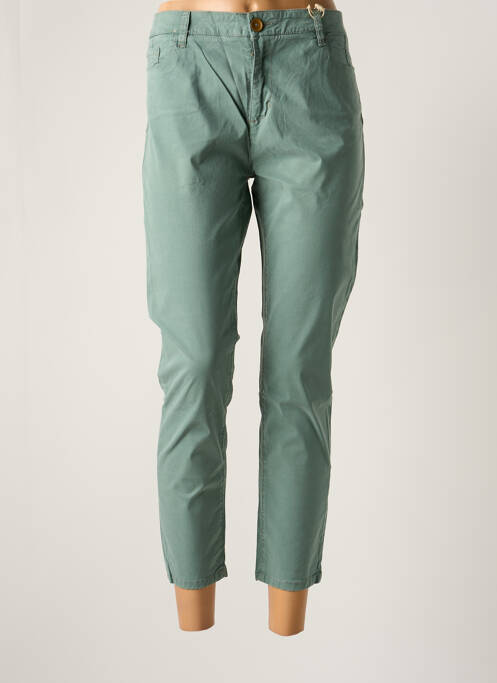 Pantalon 7/8 vert MAYJUNE pour femme