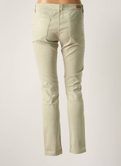 Pantalon slim beige MAYJUNE femme