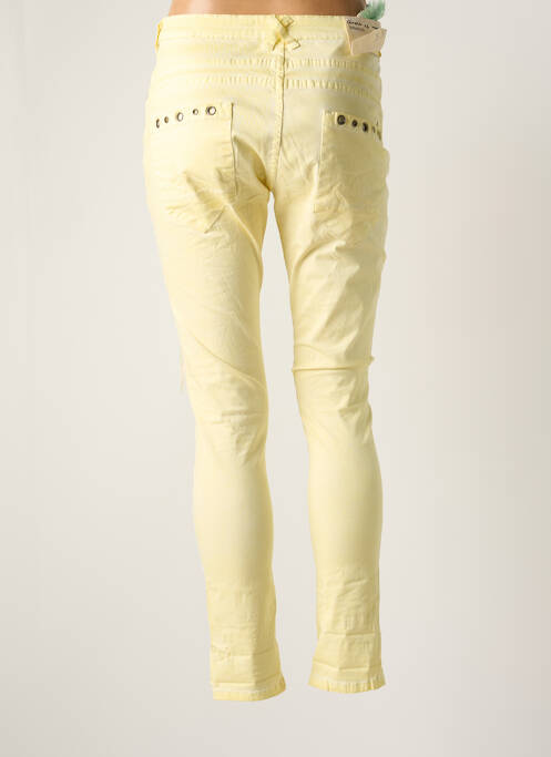 Pantalon slim jaune CIRCLE OF TRUST pour femme