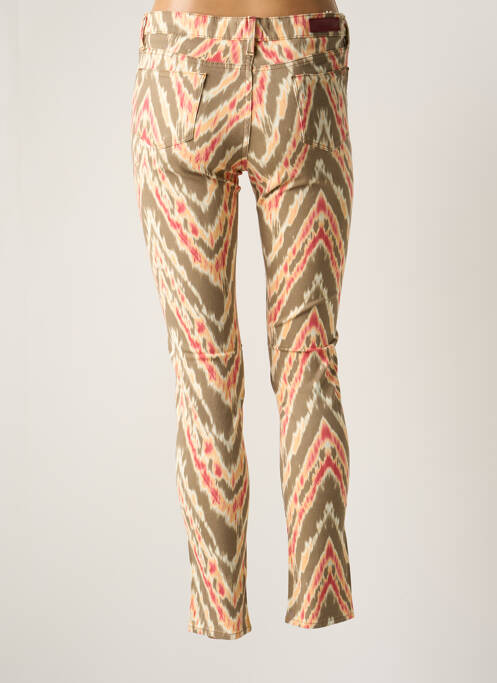 Pantalon slim vert REIKO pour femme