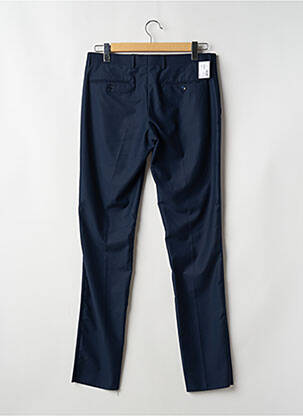 Pantalon slim fermeture zippée sous rabat boutonné bleu XAGON MAN homme